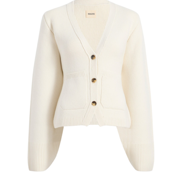 Elevate your elegance in this Khaite Knitwear   from the 2025 resort wear edit