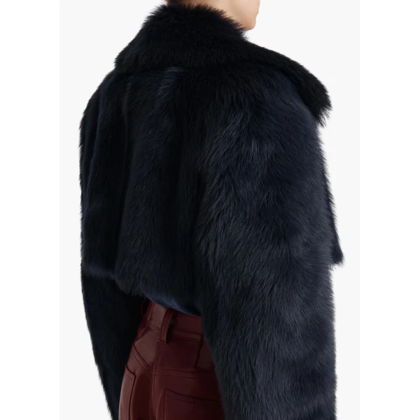Khaite Stallone Shearling Jacket, view 6