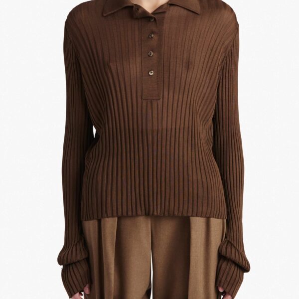 Elevate your elegance in this Khaite Tops   from the 2025 resort wear edit
