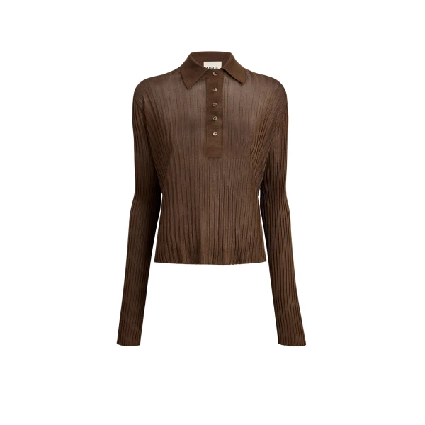 Elevate your elegance in this Khaite Tops   from the 2025 resort wear edit