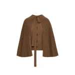 Oscar de la Renta Knit Capelet - Oscar de la Renta Jackets - American Couture - Shop at Coveti