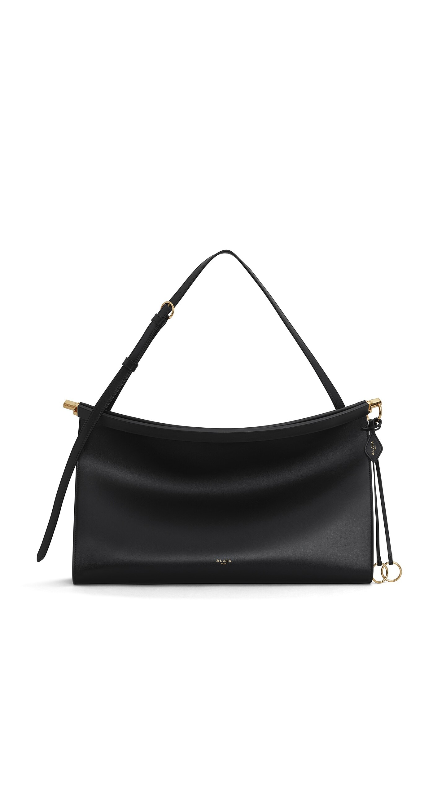 Alaia Le Click East West Large Bag In Calfskin