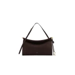 Alaïa Le Click East West Large Bag In Nubuck - Alaia Bags - Laser Cut Luxury - Shop at Coveti
