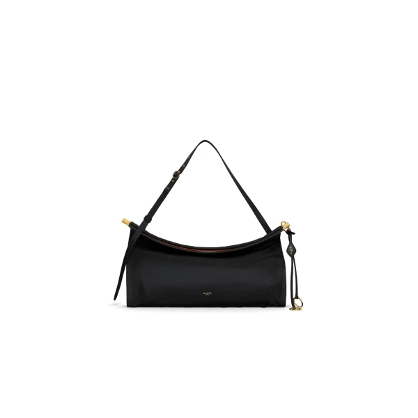 Alaïa Le Click East West Large Bag In Nylon - Alaia Bags - Laser Cut Luxury - Shop at Coveti