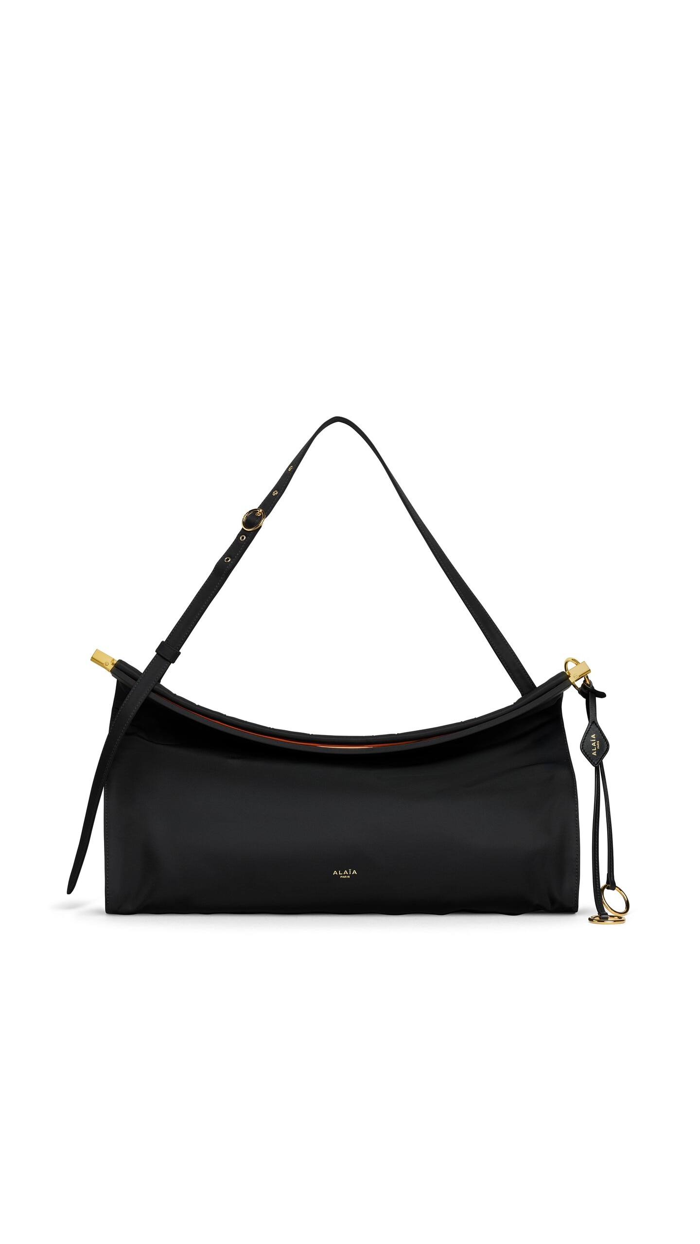 Alaia Le Click East West Large Bag In Nylon