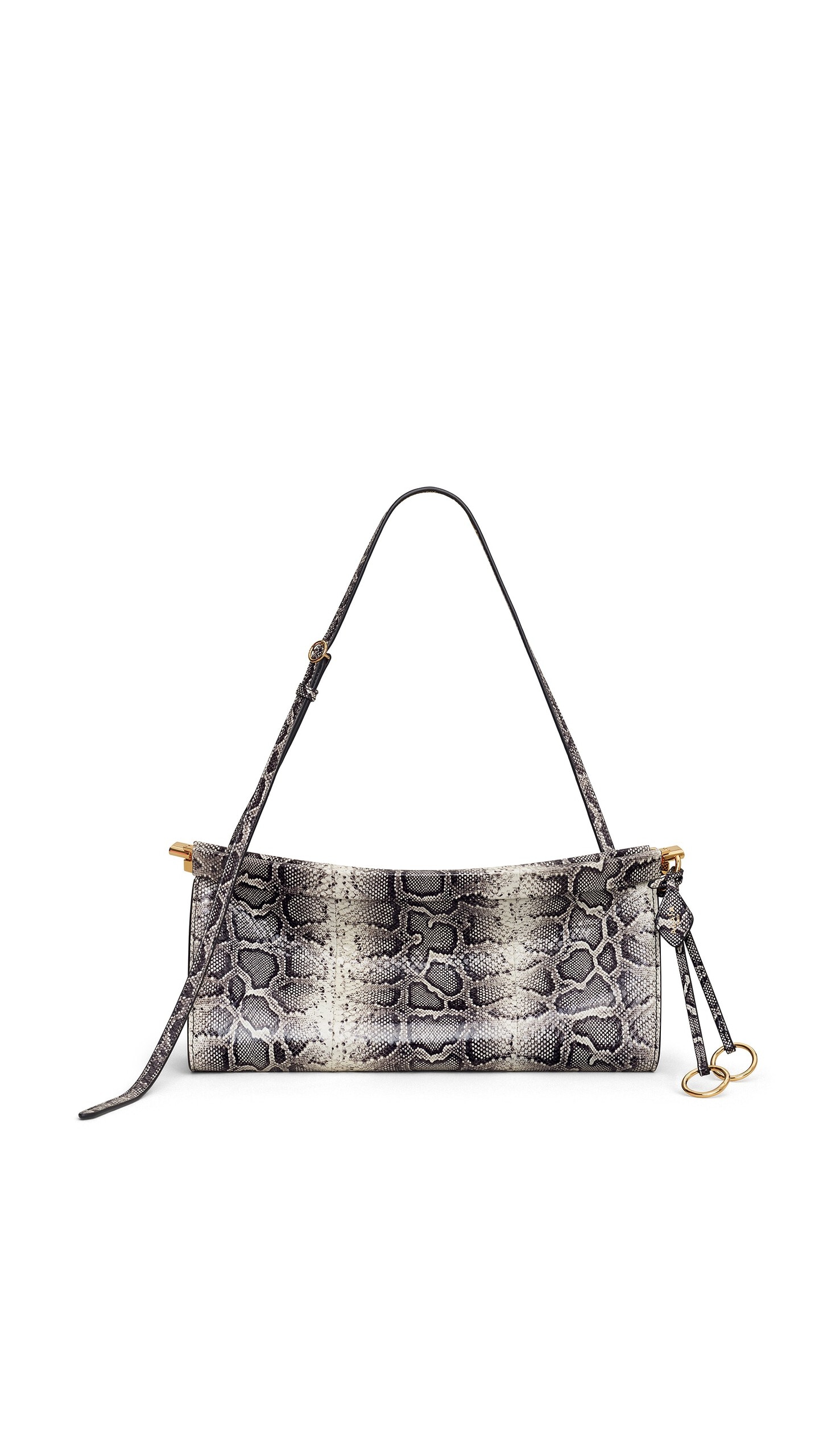 Alaia Le Click East West Medium Bag In Ayers Leather