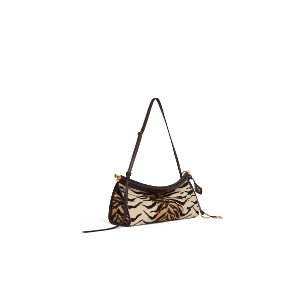 Alaïa Le Click East West Medium Bag In Haircalf - Alaia Bags - Laser Cut Luxury - Shop at Coveti