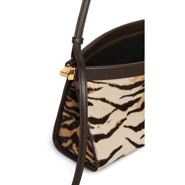Alaïa Le Click East West Medium Bag In Haircalf - Alaia Bags - Laser Cut Luxury - Shop at Coveti