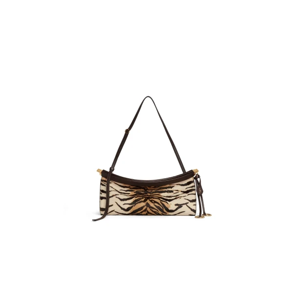Alaïa Le Click East West Medium Bag In Haircalf - Alaia Bags - Laser Cut Luxury - Shop at Coveti