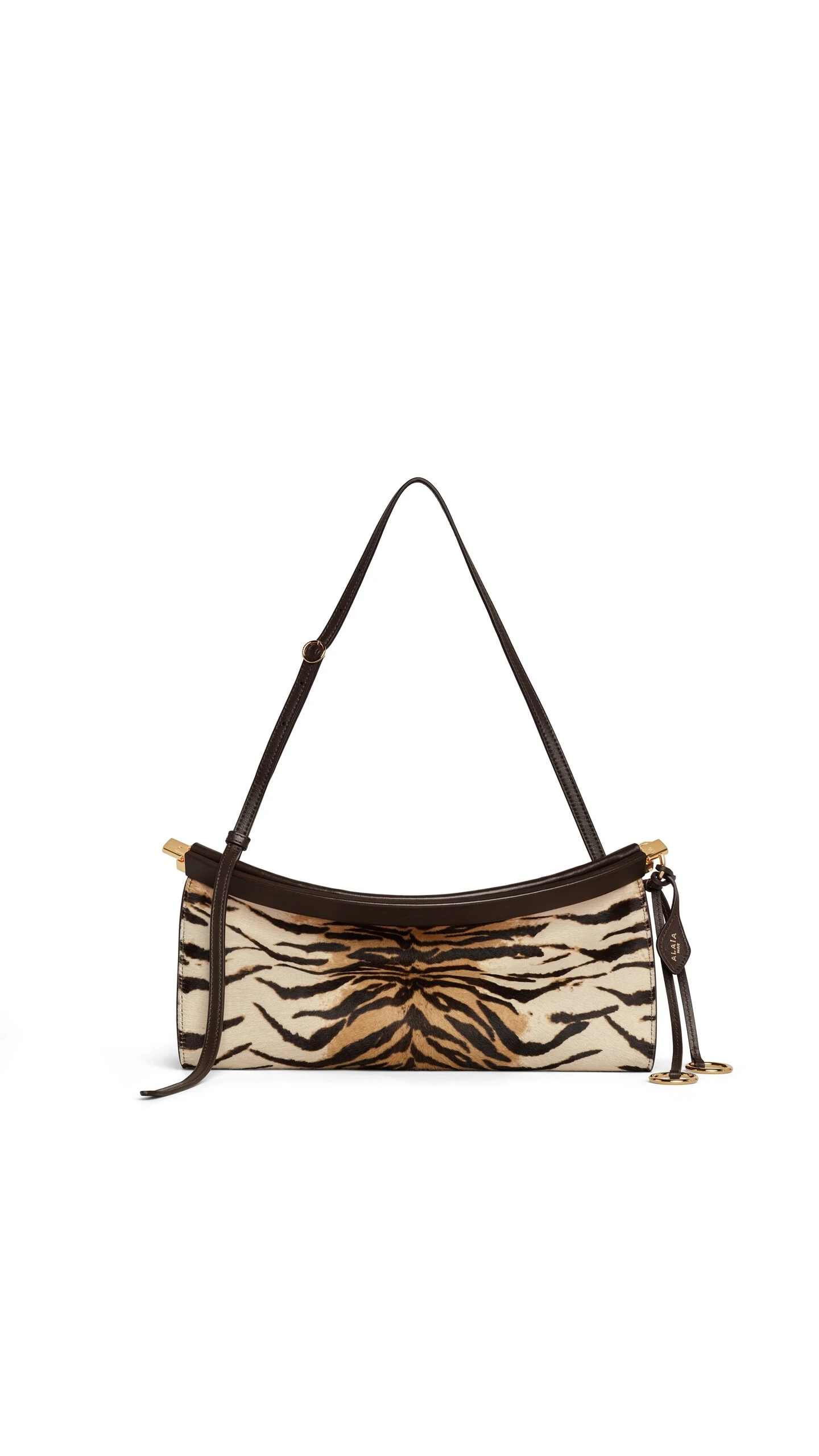 Alaïa Le Click East West Medium Bag In Haircalf - Alaia Bags - Laser Cut Luxury - Shop at Coveti