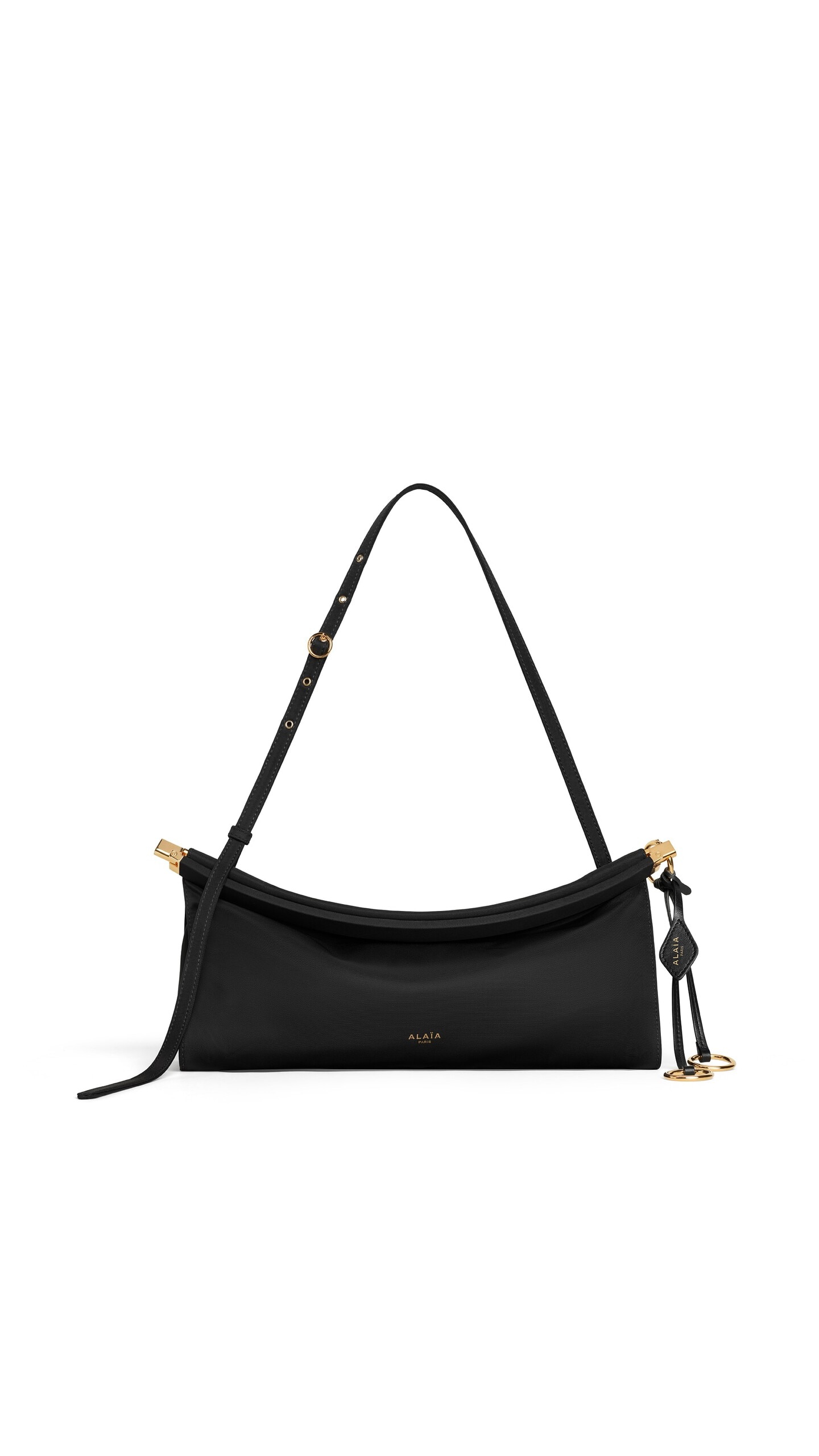 Alaia Le Click East West Medium Bag In Nylon