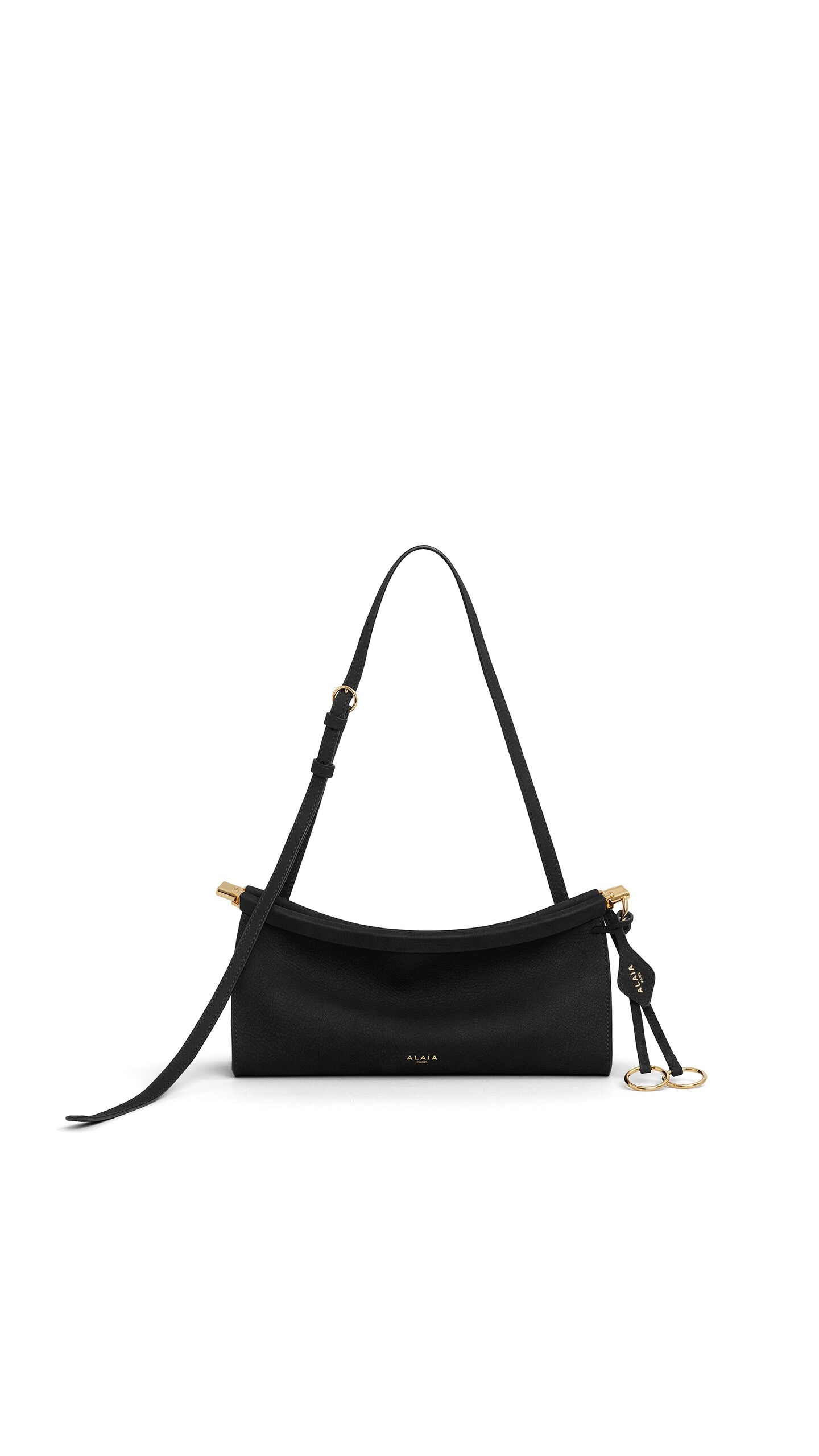 Alaia Le Click East West Small Bag In Nubuck