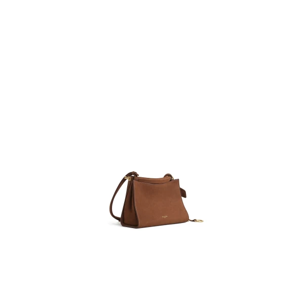 Alaïa Le Click Small Square Bag In Nubuck - Alaia Bags - Laser Cut Luxury - Shop at Coveti