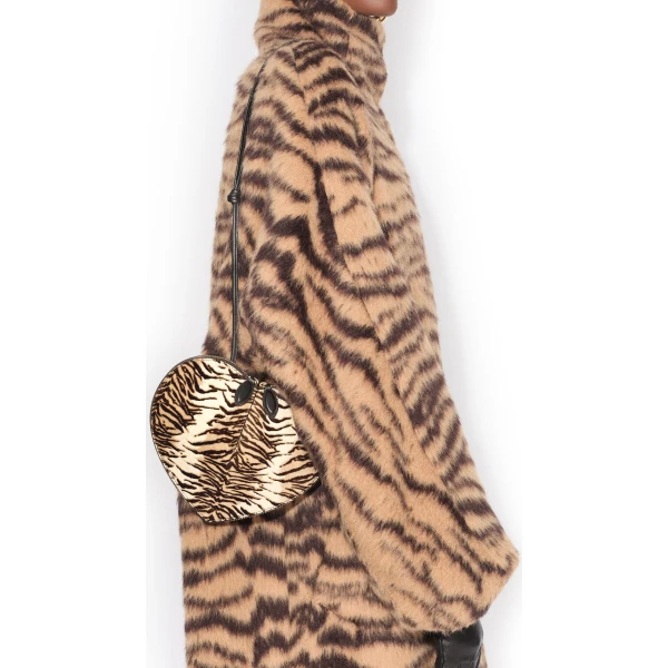 Alaïa Le Cœur Bag In Haircalf - Alaia Bags - Laser Cut Luxury - Shop at Coveti