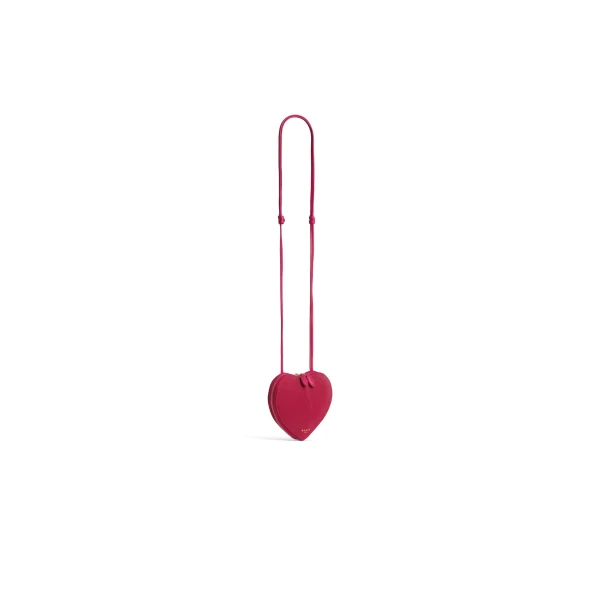Alaïa Le Cœur Small Bi-Material Bag In Leather - Alaia Bags - Laser Cut Luxury - Shop at Coveti