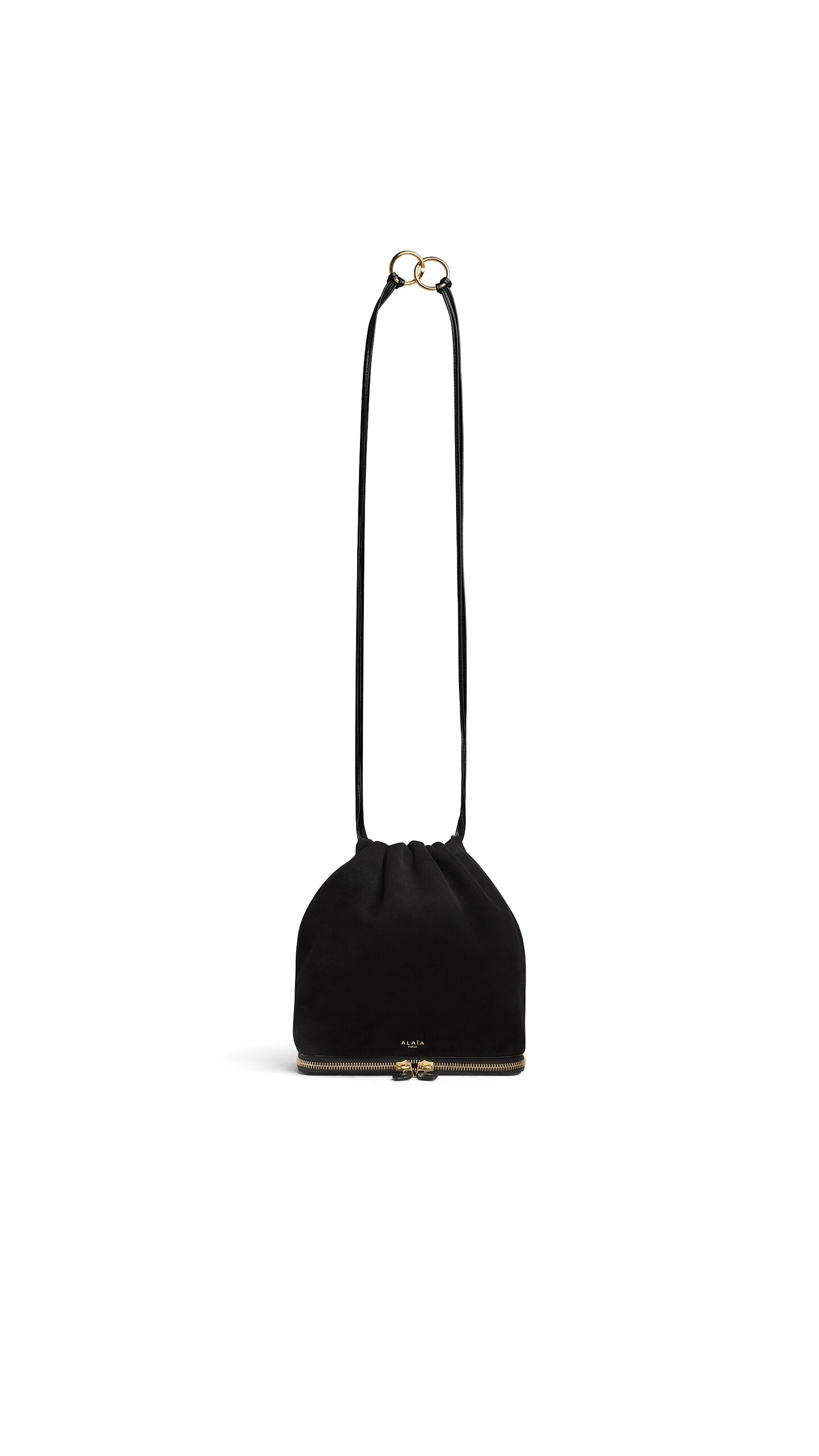Alaia Le Pochon Bag In Suede