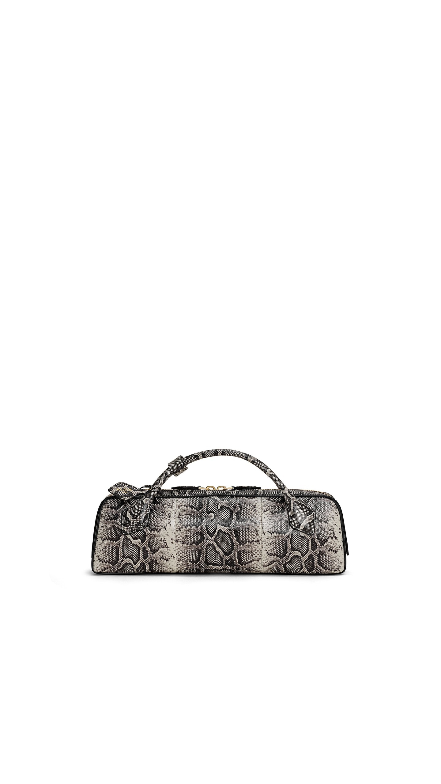 Alaia Le Teckel Clutch In Ayers Leather