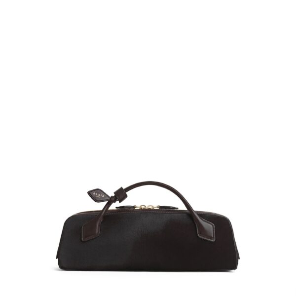 Alaïa Le Teckel Clutch In Haircalf - Alaia Bags - Laser Cut Luxury - Shop at Coveti