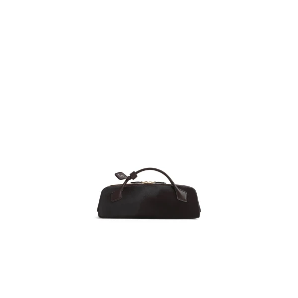 Alaïa Le Teckel Clutch In Haircalf - Alaia Bags - Laser Cut Luxury - Shop at Coveti