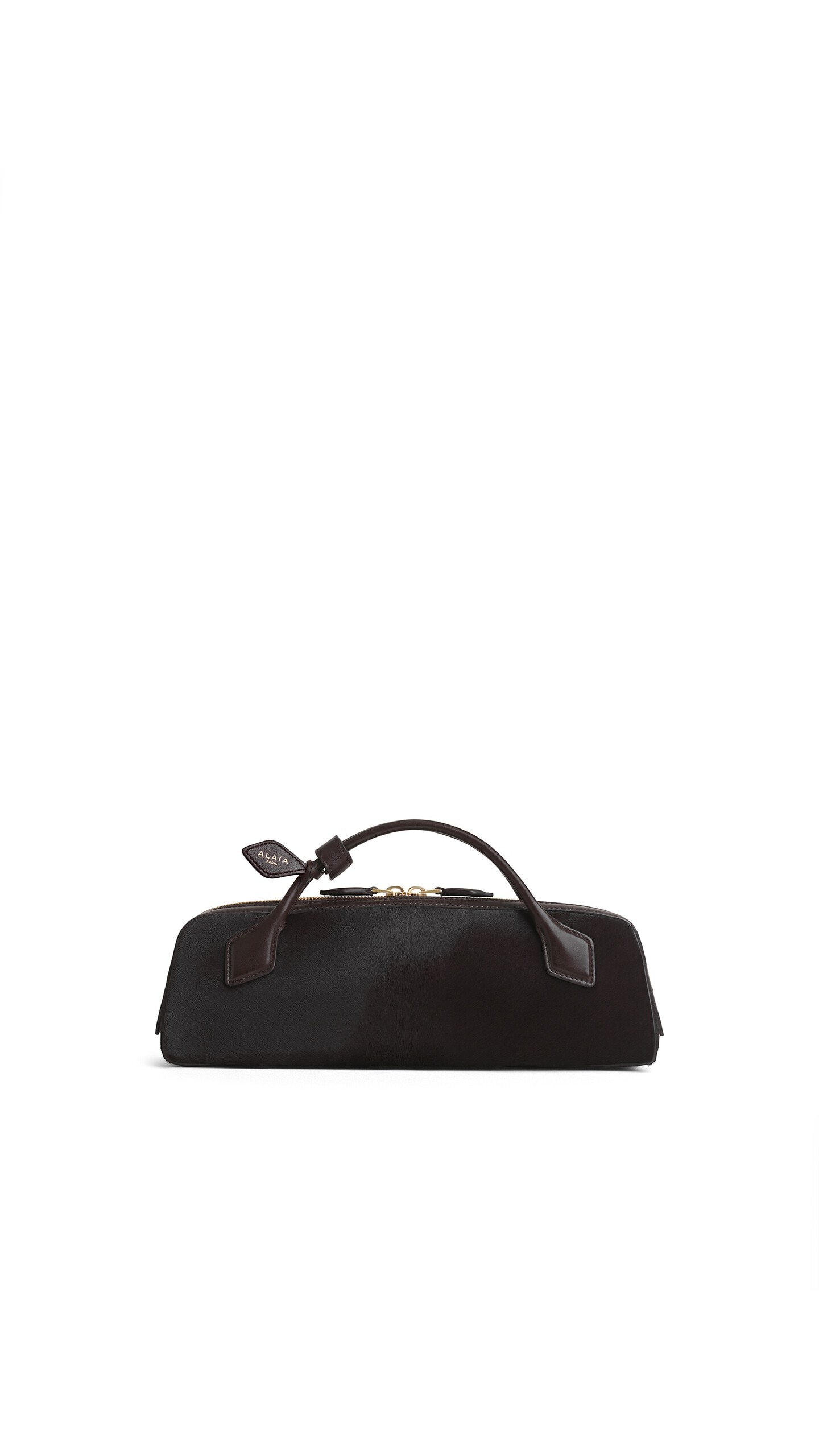 Alaia Le Teckel Clutch In Haircalf