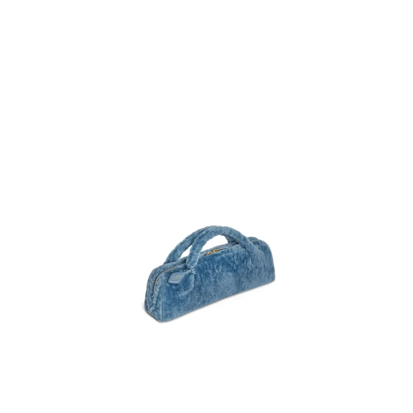 Alaïa Le Teckel Clutch In Shaved Shearling - Alaia Bags - Laser Cut Luxury - Shop at Coveti