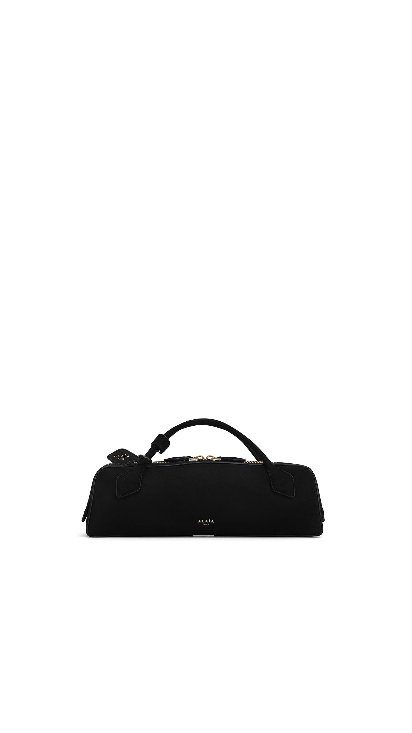 Alaia Le Teckel Clutch In Suede