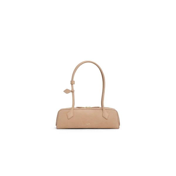 Alaïa Le Teckel Medium Bag In Nubuck - Alaia Bags - Laser Cut Luxury - Shop at Coveti