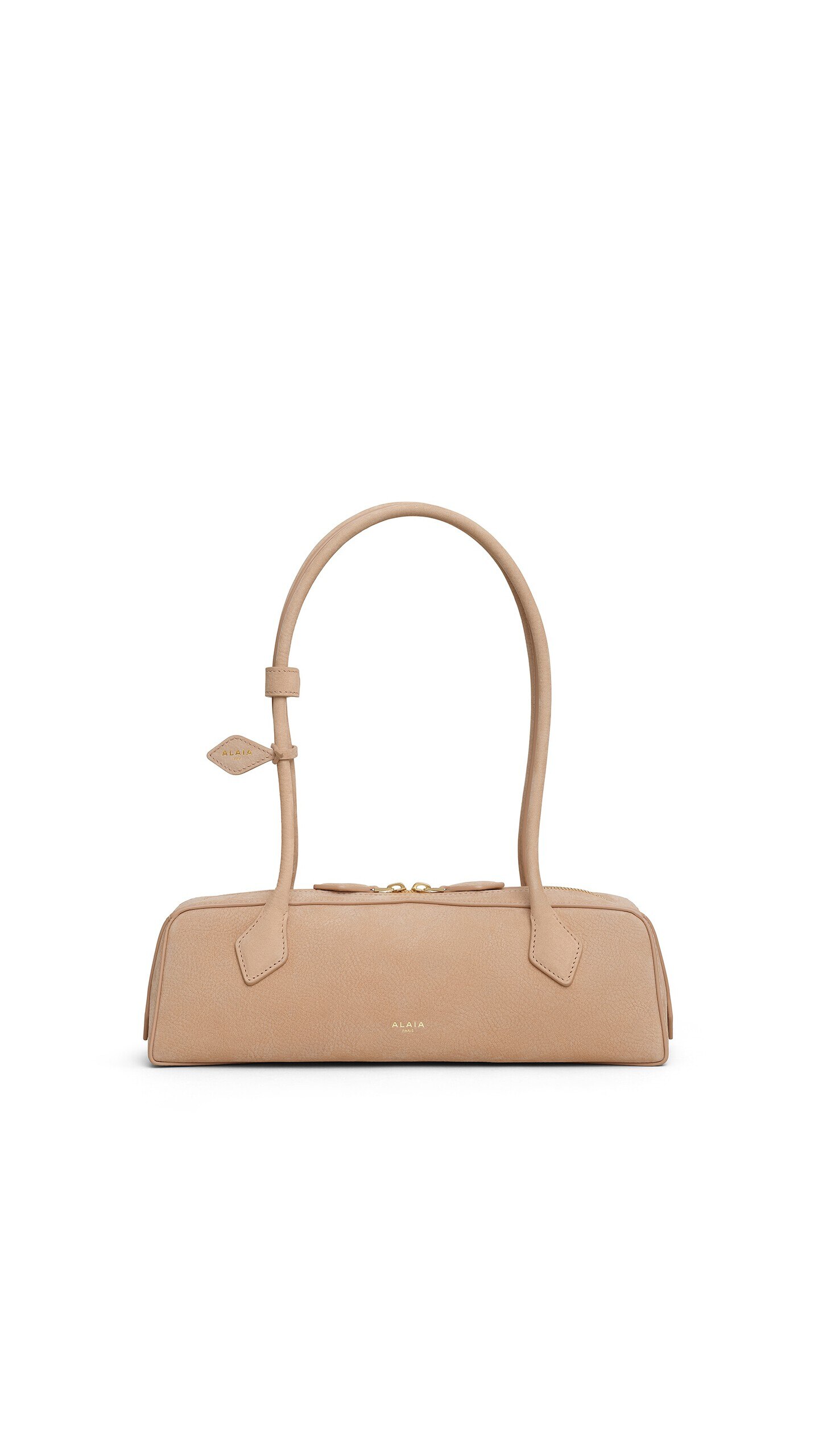 Alaia Le Teckel Medium Bag In Nubuck