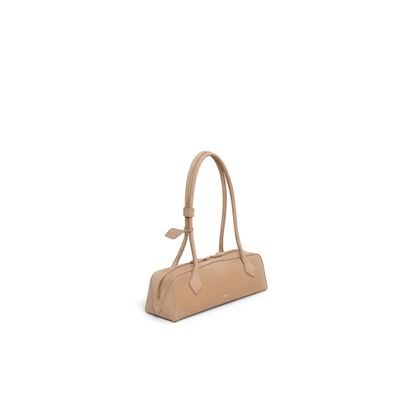 Alaïa Le Teckel Medium Bag In Nubuck - Alaia Bags - Laser Cut Luxury - Shop at Coveti