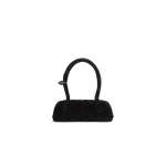 Alaïa Le Teckel Medium Bag In Shaved Shearling - Alaia Bags - Laser Cut Luxury - Shop at Coveti
