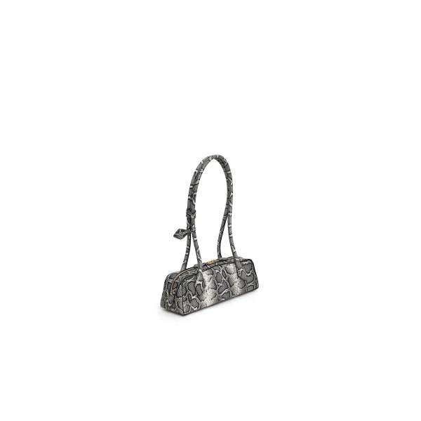 Alaïa Le Teckel Small Bag In Ayers Leather - Alaia Bags - Laser Cut Luxury - Shop at Coveti