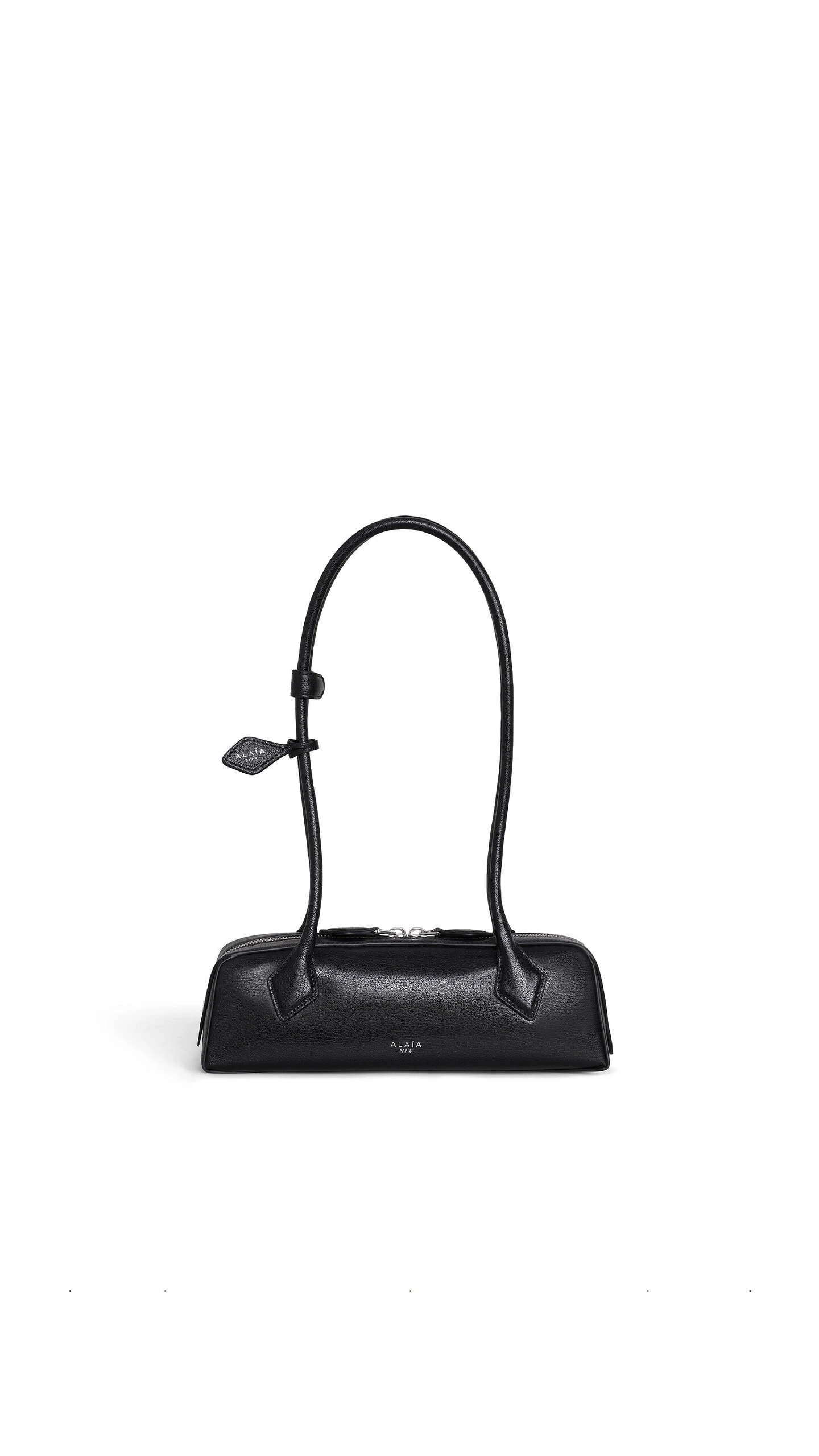 Alaïa Le Teckel Small Bag In Goatskin - Alaia Bags - Laser Cut Luxury - Shop at Coveti
