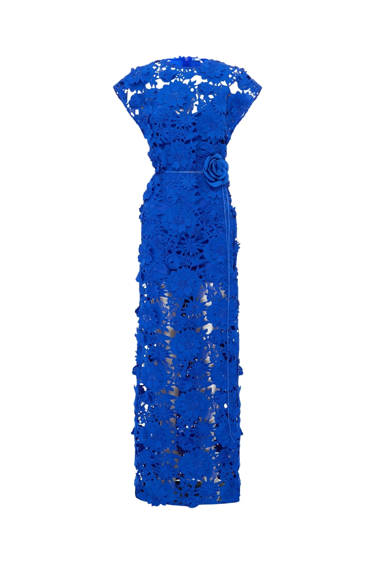 Leo-Lin-Alena45651_nobg Leo Lin Blue Dresses Premium lace midi dress
