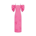 Leo Lin Pink Dresses Premium appliqué maxi dress