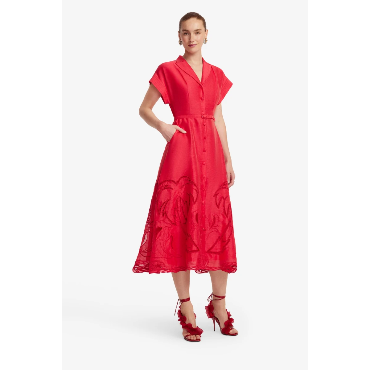Leo Lin Red Dresses | 2025 Designer Midi & Maxi Dresses | Coveti
