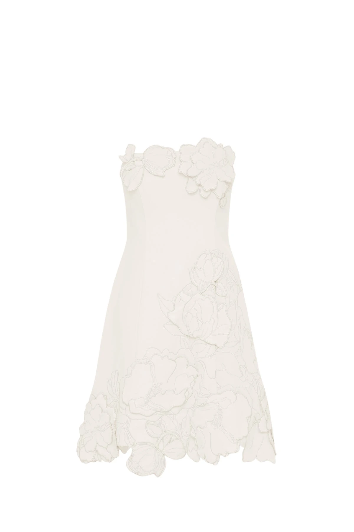 Leo Lin White Dresses Premium mini dress