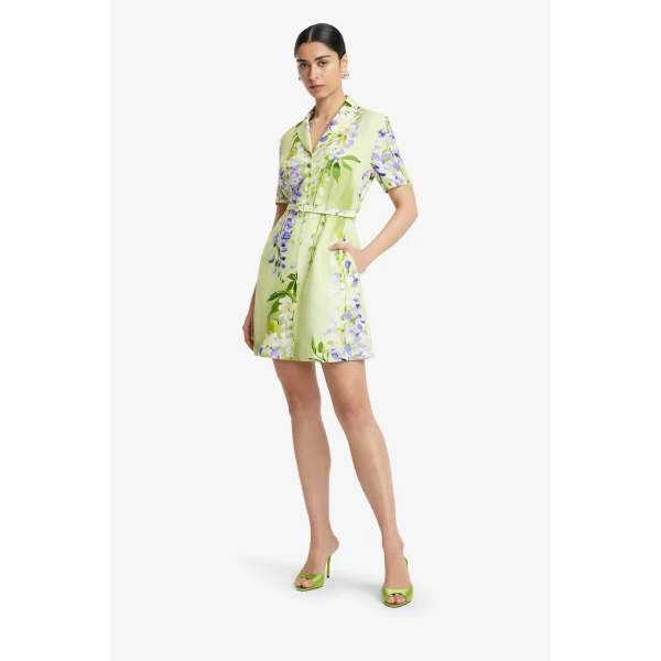 Leo Lin Brigitte Mini Dress, view 3