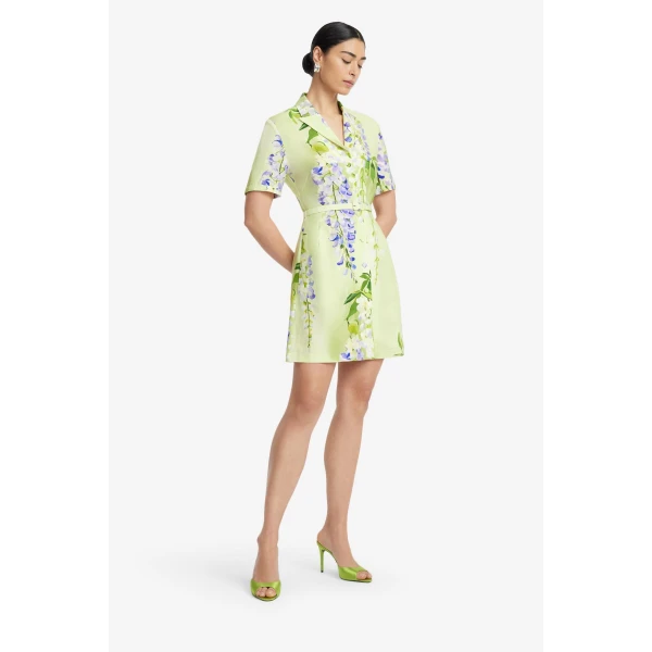 Leo Lin Brigitte Mini Dress, view 4
