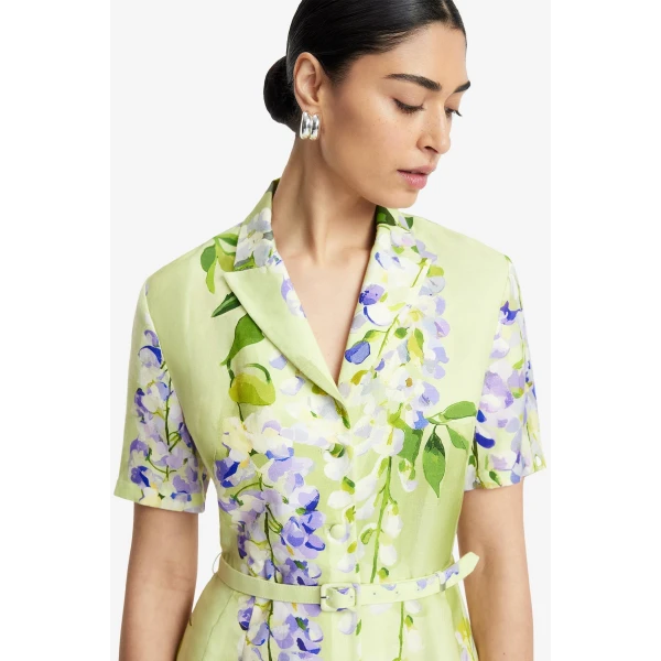 Leo Lin Brigitte Mini Dress, view 6
