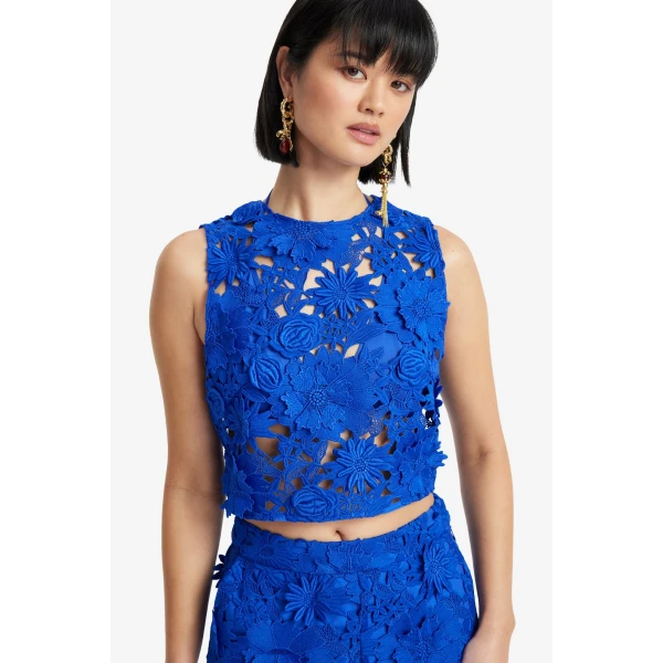 Invisible side zip closure - Lace Pants from Coveti