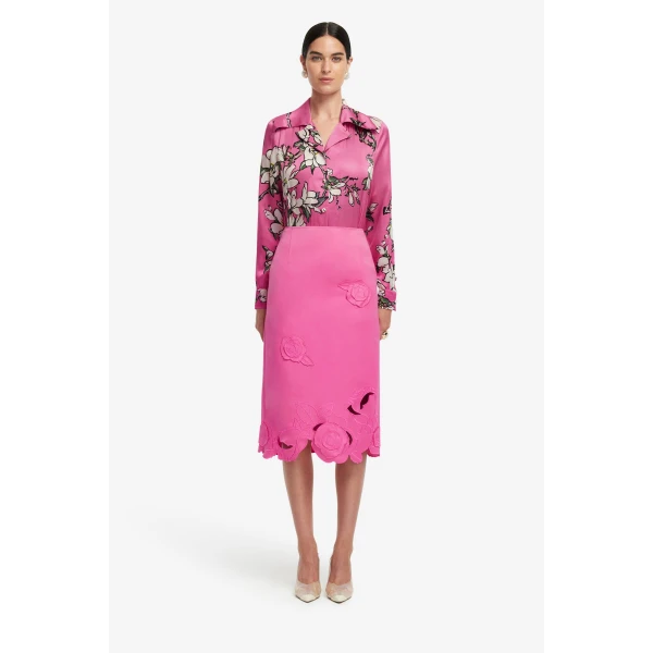 3D handcrafted floral appliqué embellishments