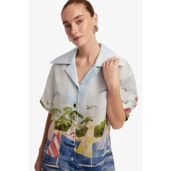 Exclusive LEO LIN Nautical Placement Print