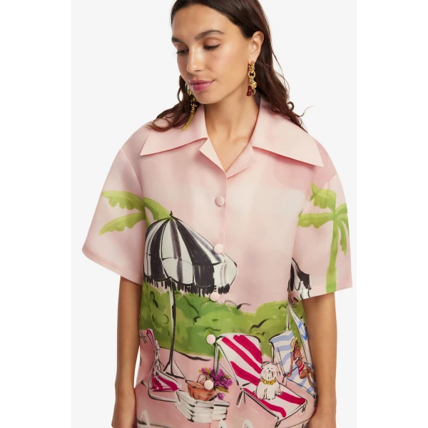 Premium silk shirt
