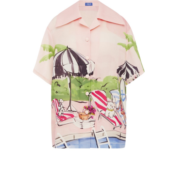 Leo Lin Pink Tops This charming