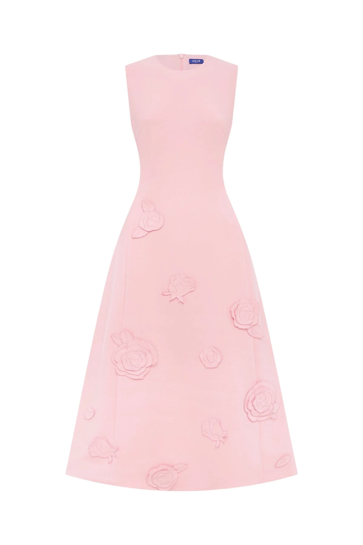 Leo-Lin-Cleo19348_nobg Leo Lin Pink Dresses Premium sleeveless midi dress