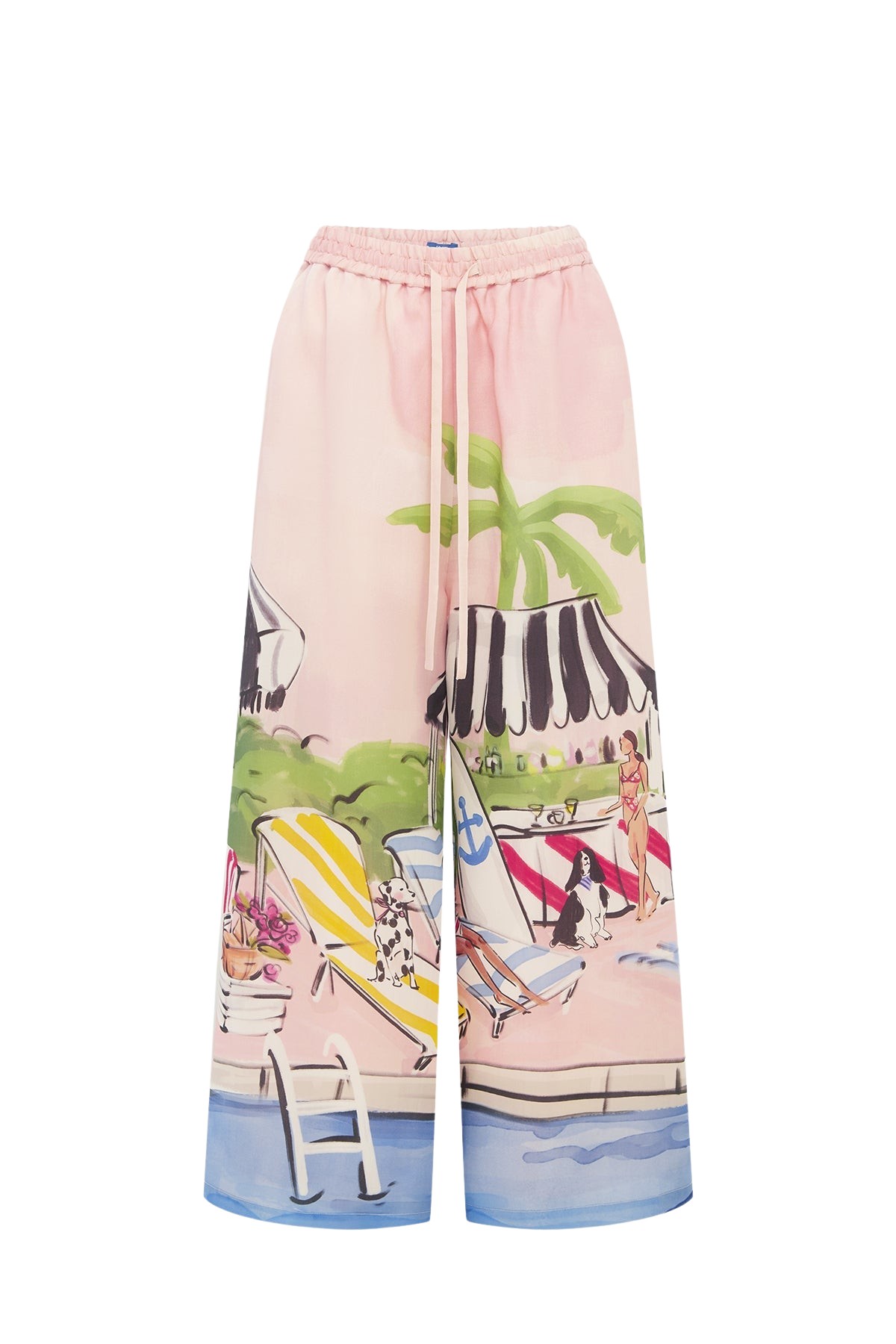 Leo Lin Jamie Wide Leg Pants