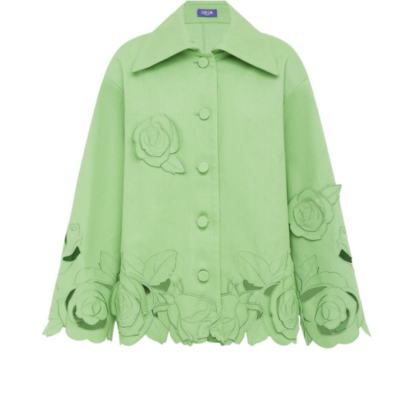 Leo Lin Green Jackets Premium cotton jacket