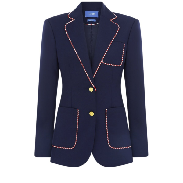Leo Lin Blue Jackets Premium tailored blazer