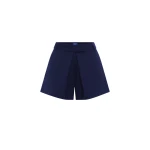 Leo Lin Blue Shorts Premium wool blend shorts