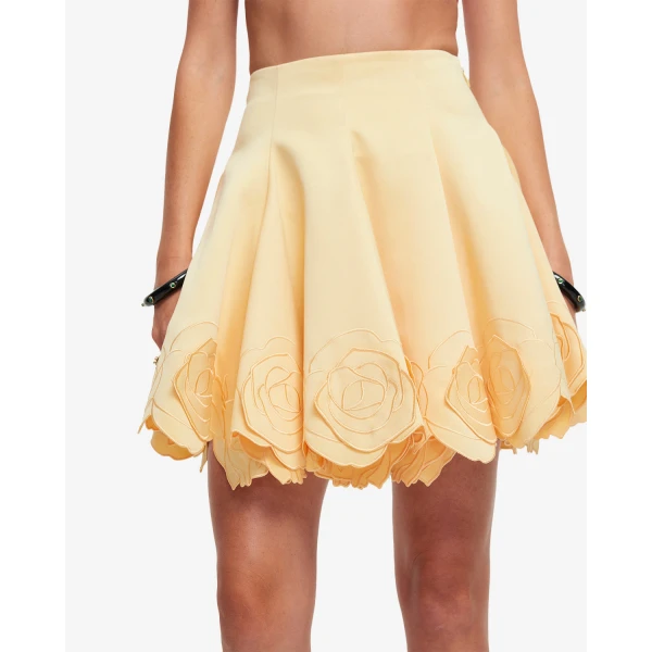 Full lining - Appliqué Skirt from Coveti